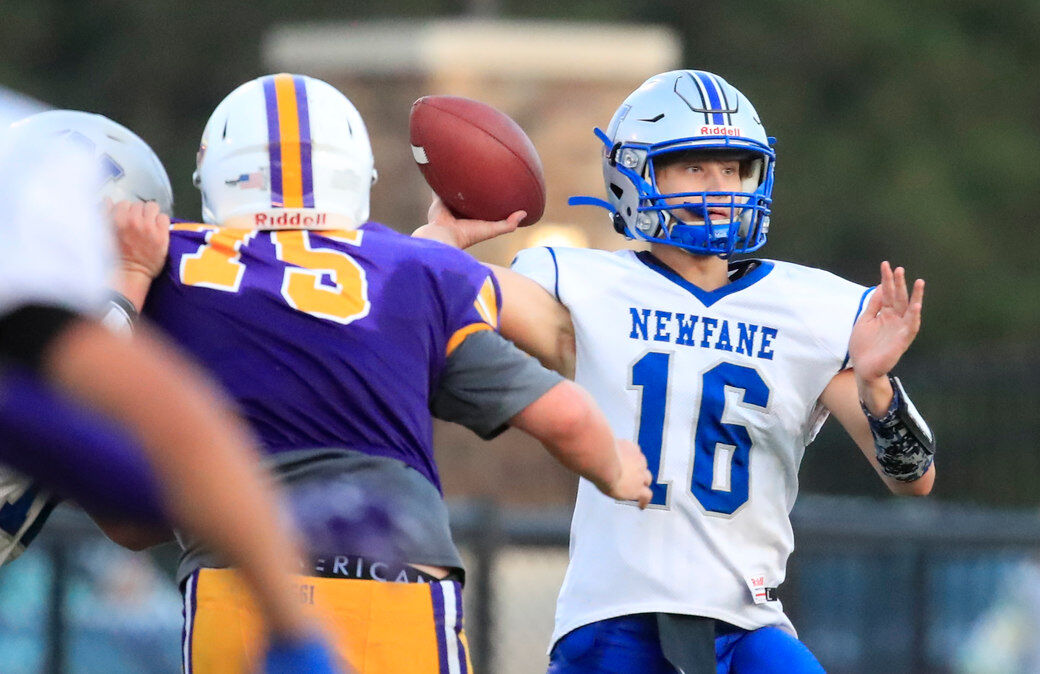 Ryan Kramp accounts for six touchdowns as Newfane beats Springville