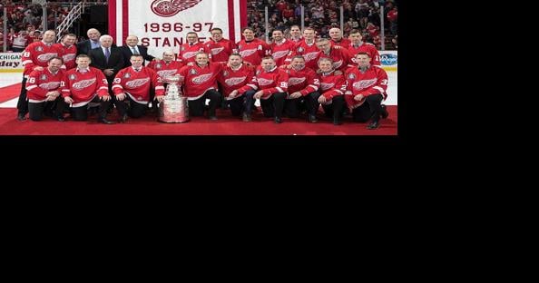 2008 Detroit Red Wings Stanley Cup Championship Banner Raising Ceremony 