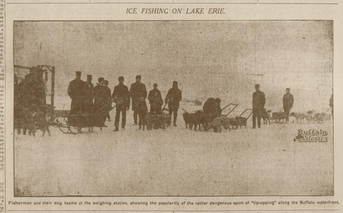 Buffalo S Dog Sledding Ice Fishermen 1870s 1920s History Buffalonews Com