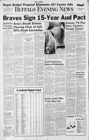 What happened 50 years ago today? See Buffalo News stories from July 6, 1976