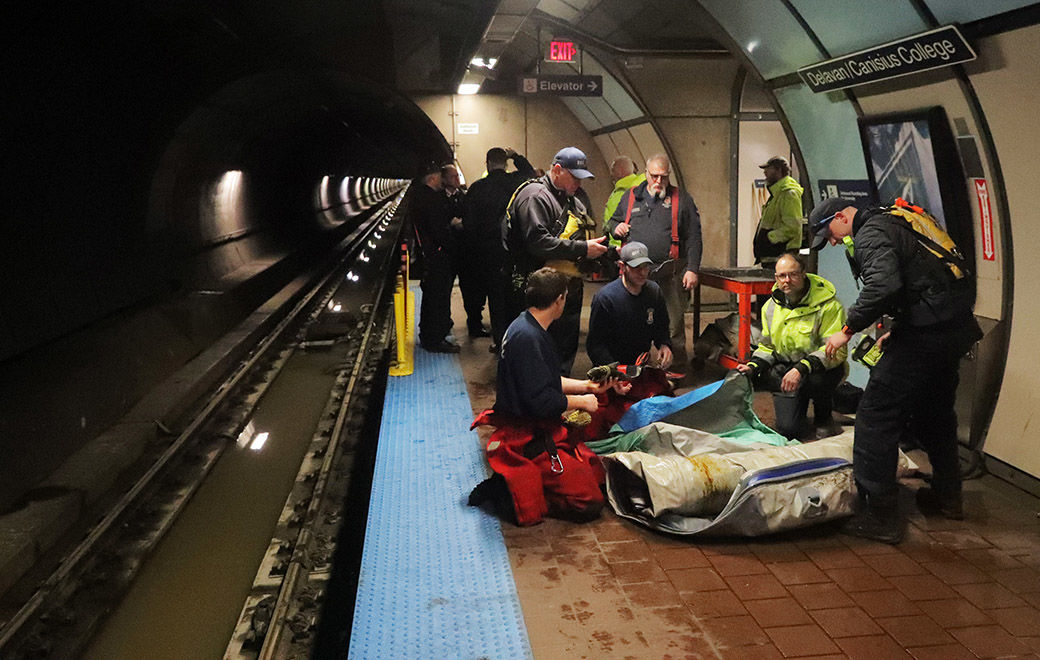 Delavan Metro Rail station reopens after flooding