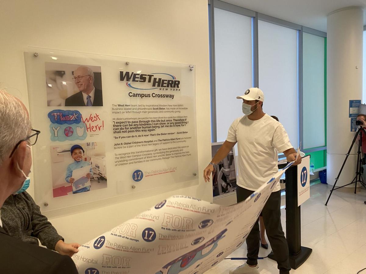 Bills' Josh Allen unveils hat designed with Oishei Children's Hospital  patients, staff: Pictures, price, when/where to buy 