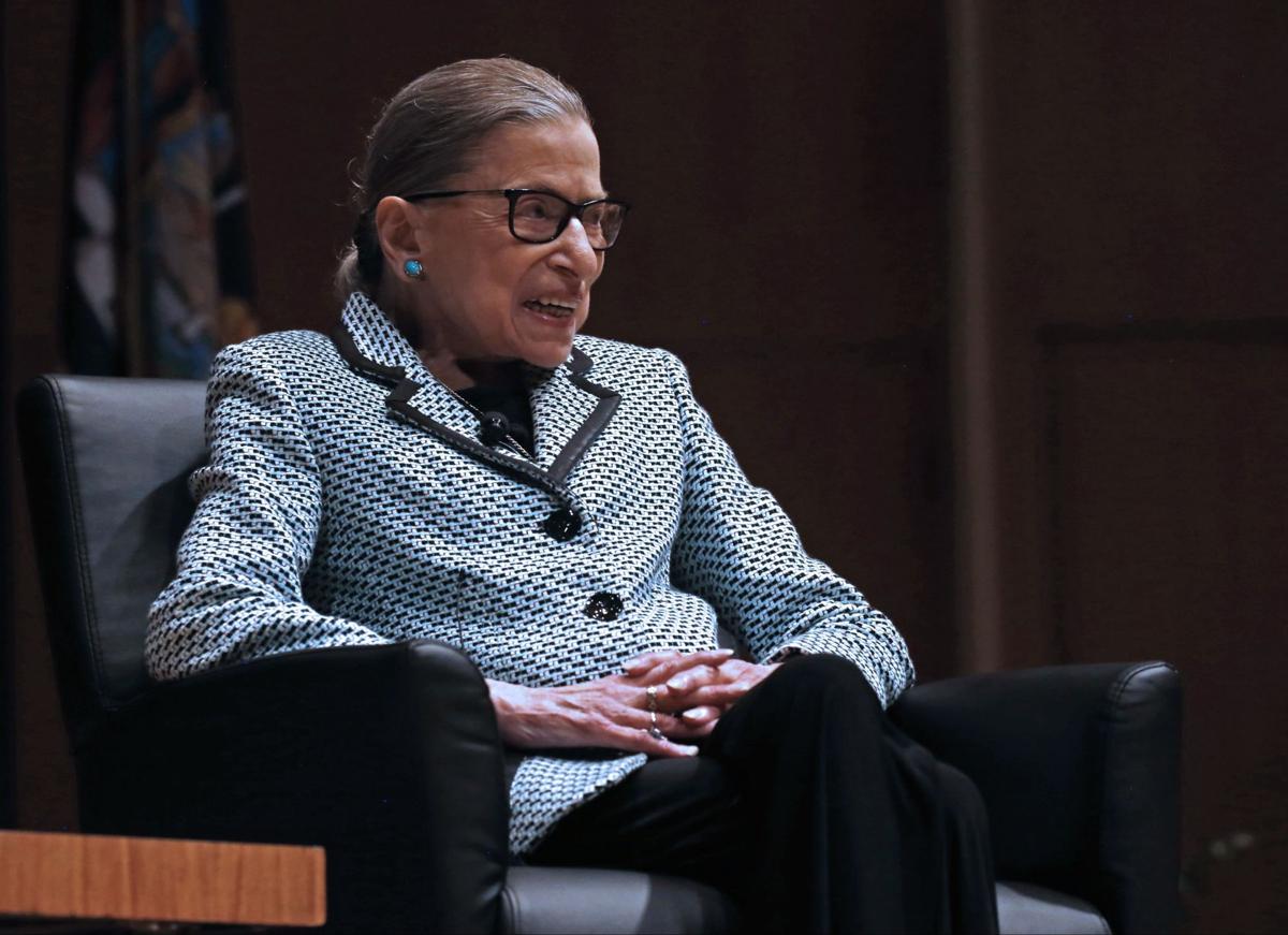 Ruth Bader Ginsburg Unbowed By Cancer Brings Audiences To Their Feet Local News Buffalonews Com
