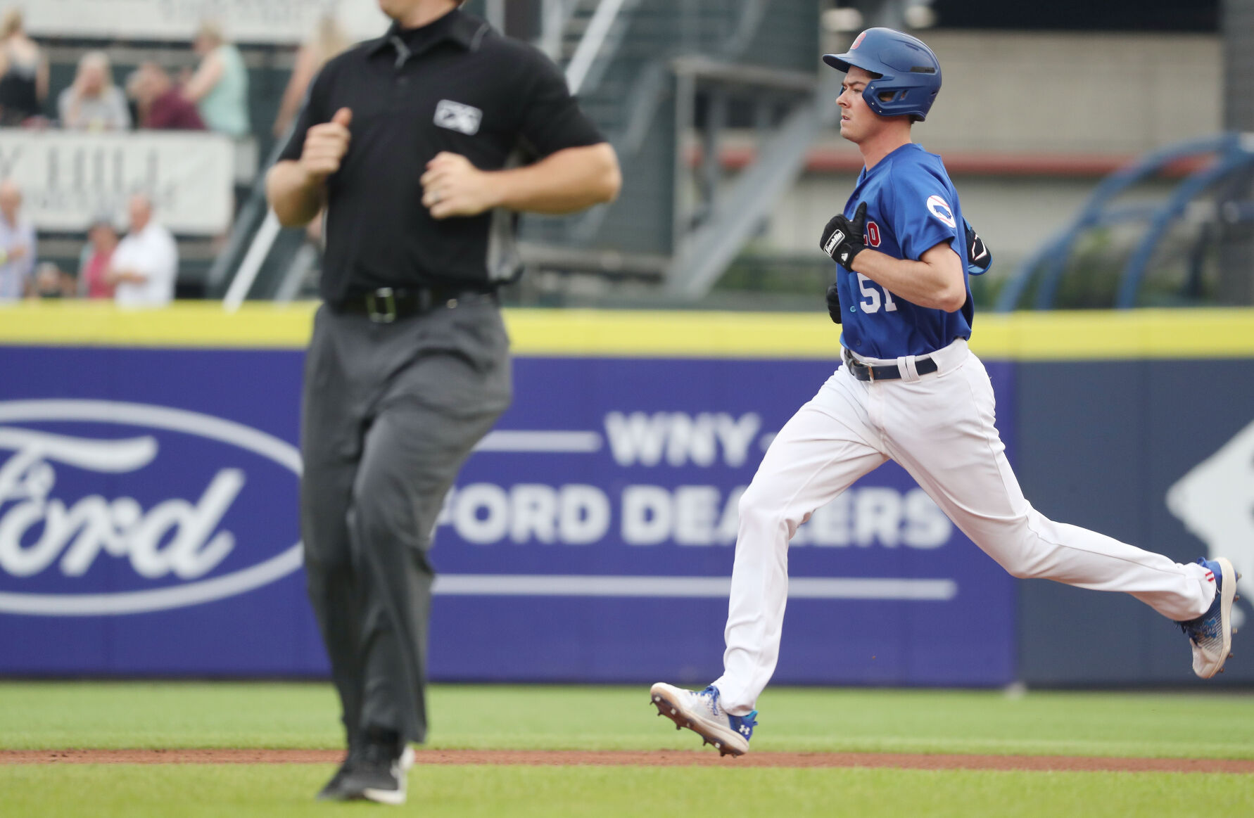 Tanner Morris big day leads Buffalo Bisons to rout over Scranton