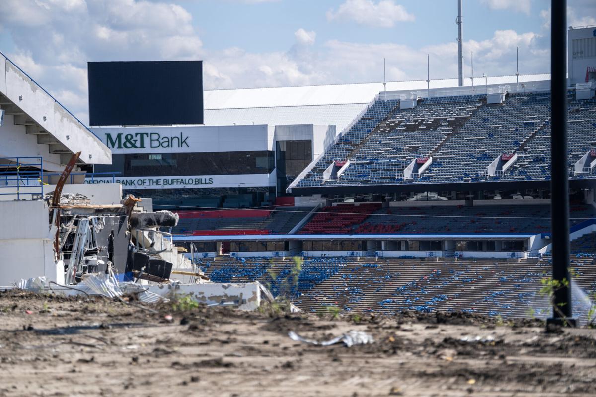 Photos: Piece-by-piece demolition of Highmark Stadium