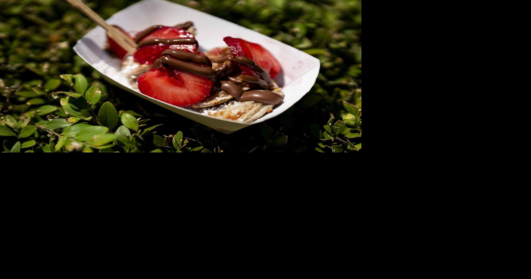 Strawberry Nutella pancakes from Dimples (copy) (copy)