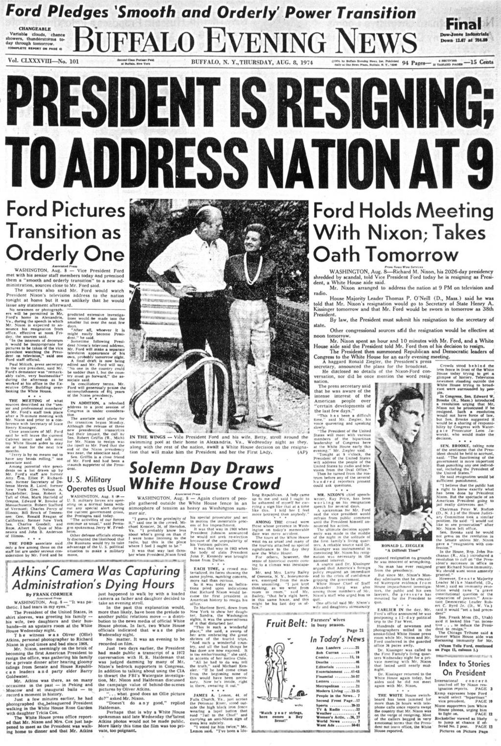 Historic Front Pages In The News Multimedia Buffalonews Com Historic Front Pages In The News Multimedia Buffalonews Com