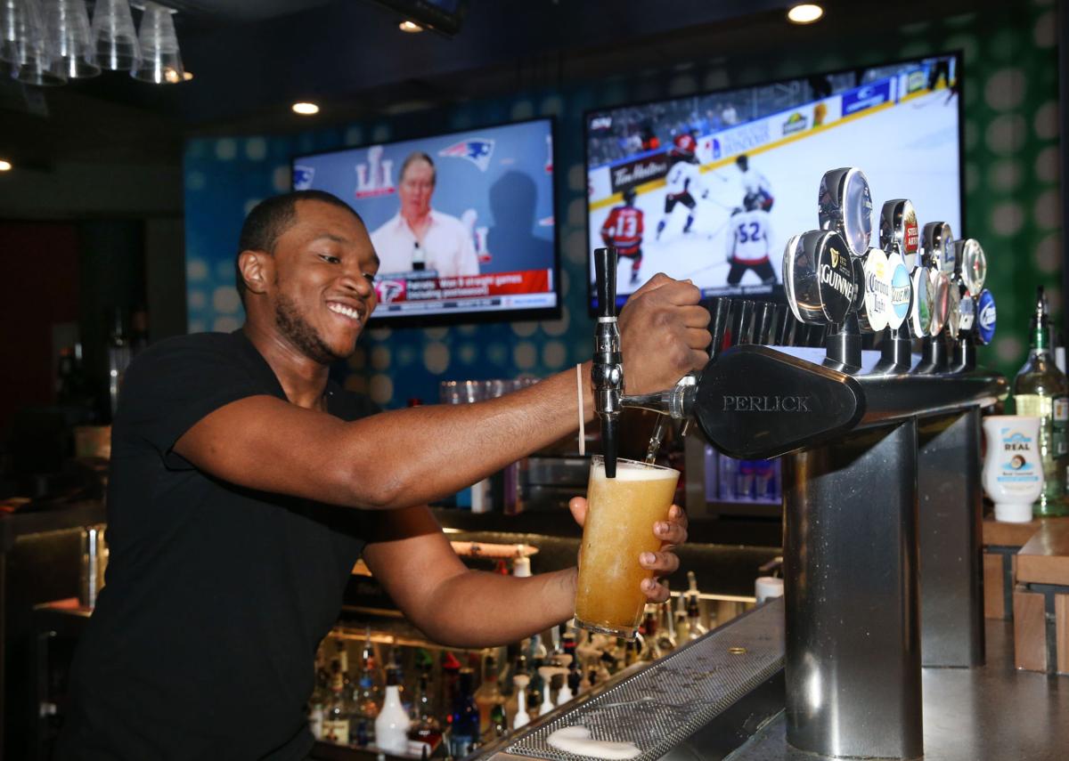 At Dave And Buster S Enjoy The Game And The Games Dining