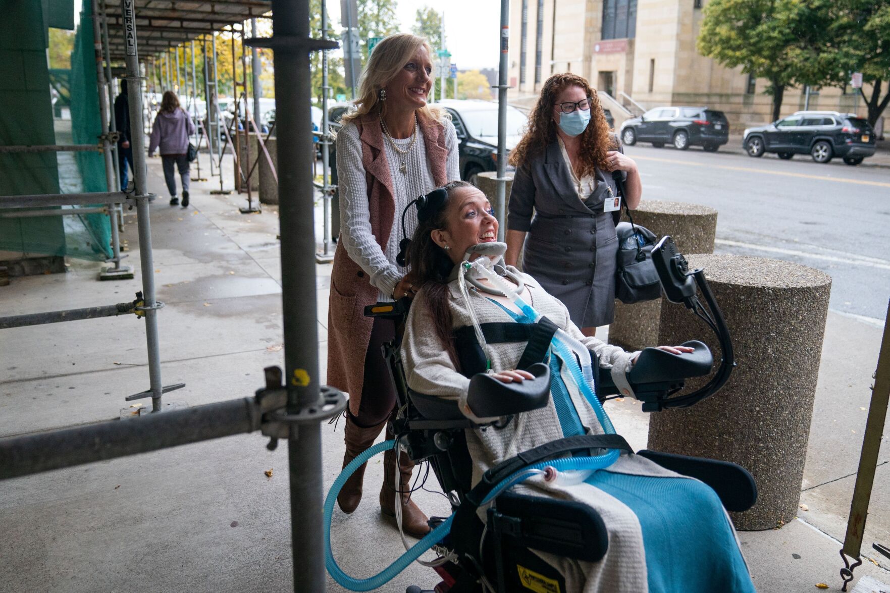 Woman Left Quadriplegic By Buffalo Police Car Testifies