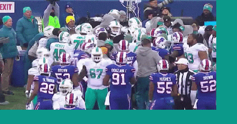 Texans' Jerry Hughes kicks cooler in frustration as Dolphins