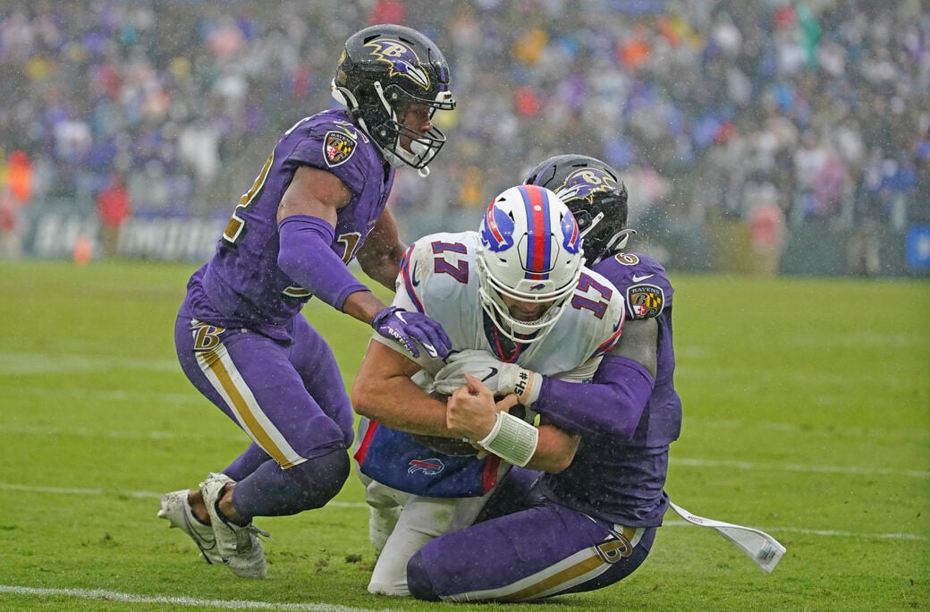 Josh Allen, Bills face NFL TD leader Lamar Jackson & Ravens in Week 4, FIRST THINGS FIRST