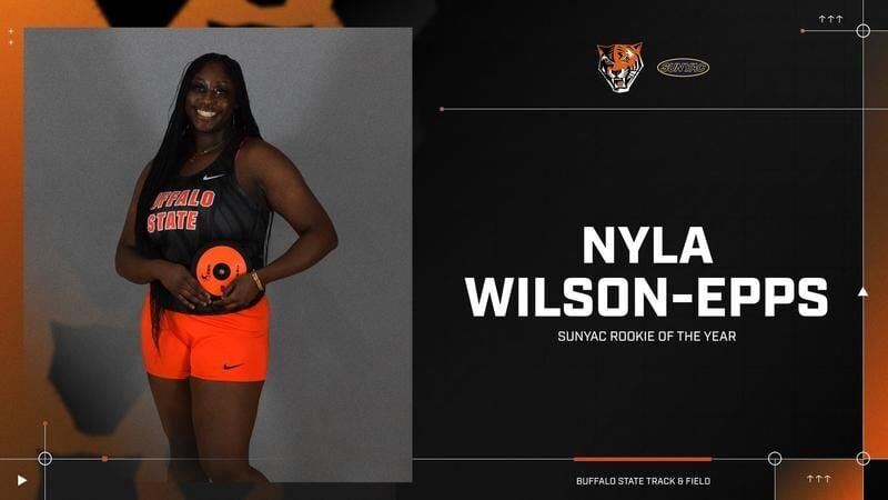 Nyla Wilson-Epps Named SUNYAC Outdoor Track and Field Rookie Of The Year