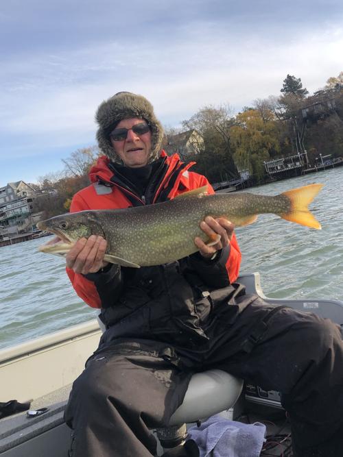 lake trout, lower Niagara