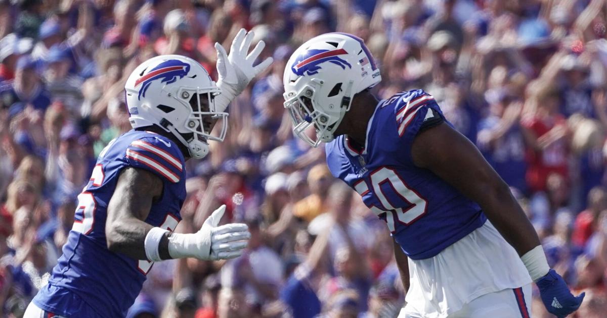 Greg Rousseau big game Miami Dolphins Bills defensive end