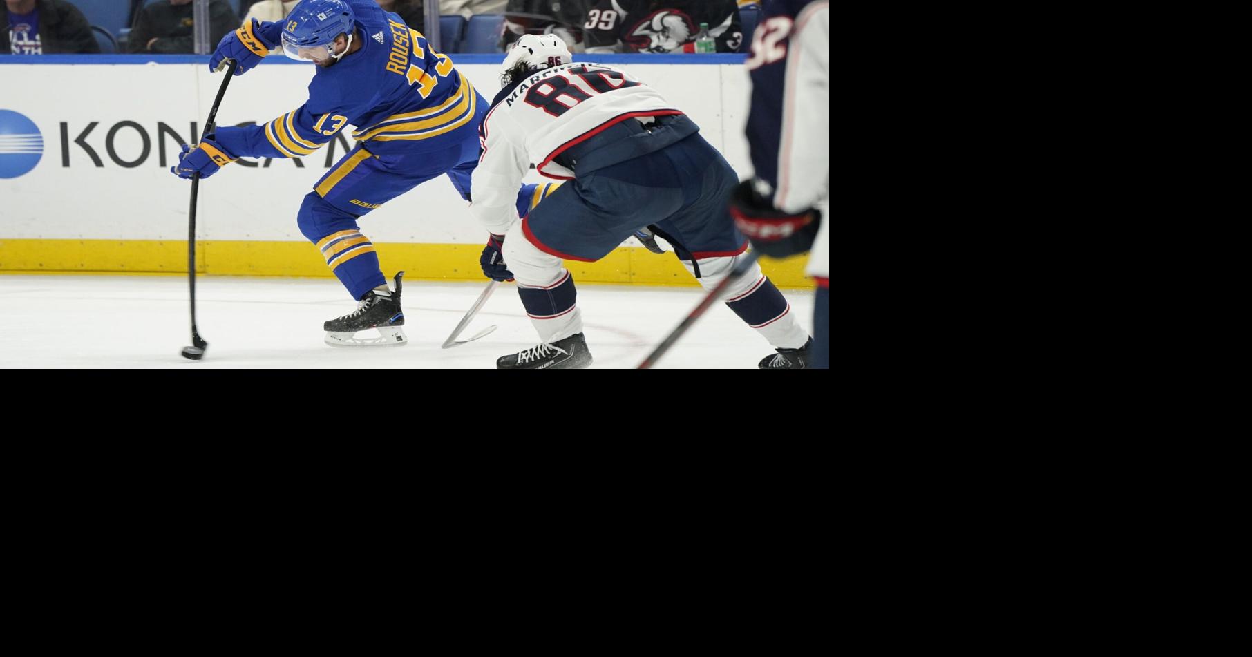 Lukas Rousek and Alex Tuch both in Sabres' lineup vs. Flyers
