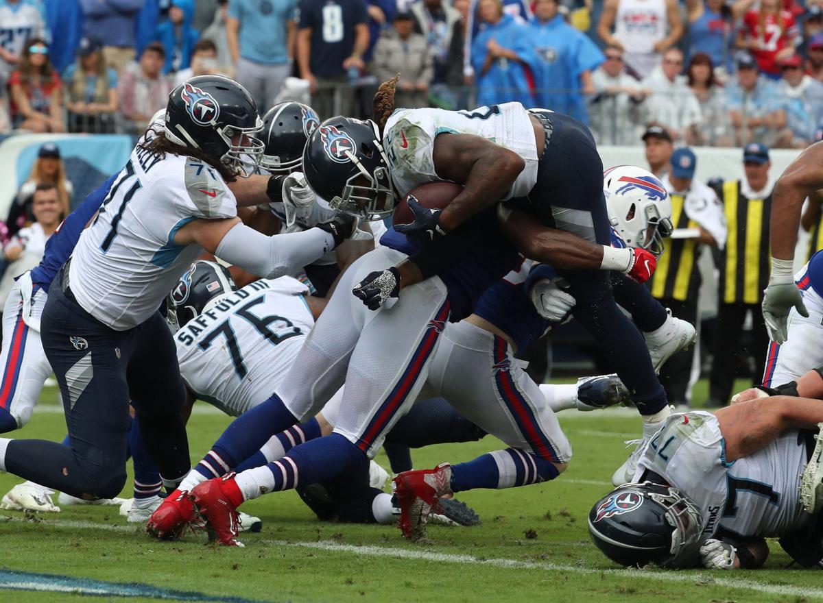 Nashville Tennessee Titans running back Derrick Henry (22)