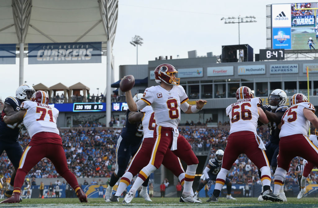 NFL world reacts to Kirk Cousins' attire during press conference