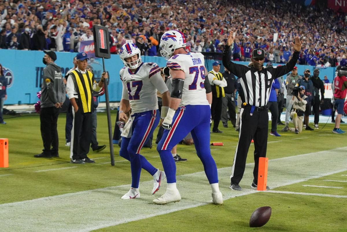 Spencer Brown is gonna be a special football player': Bills rookie right  tackle impresses in return