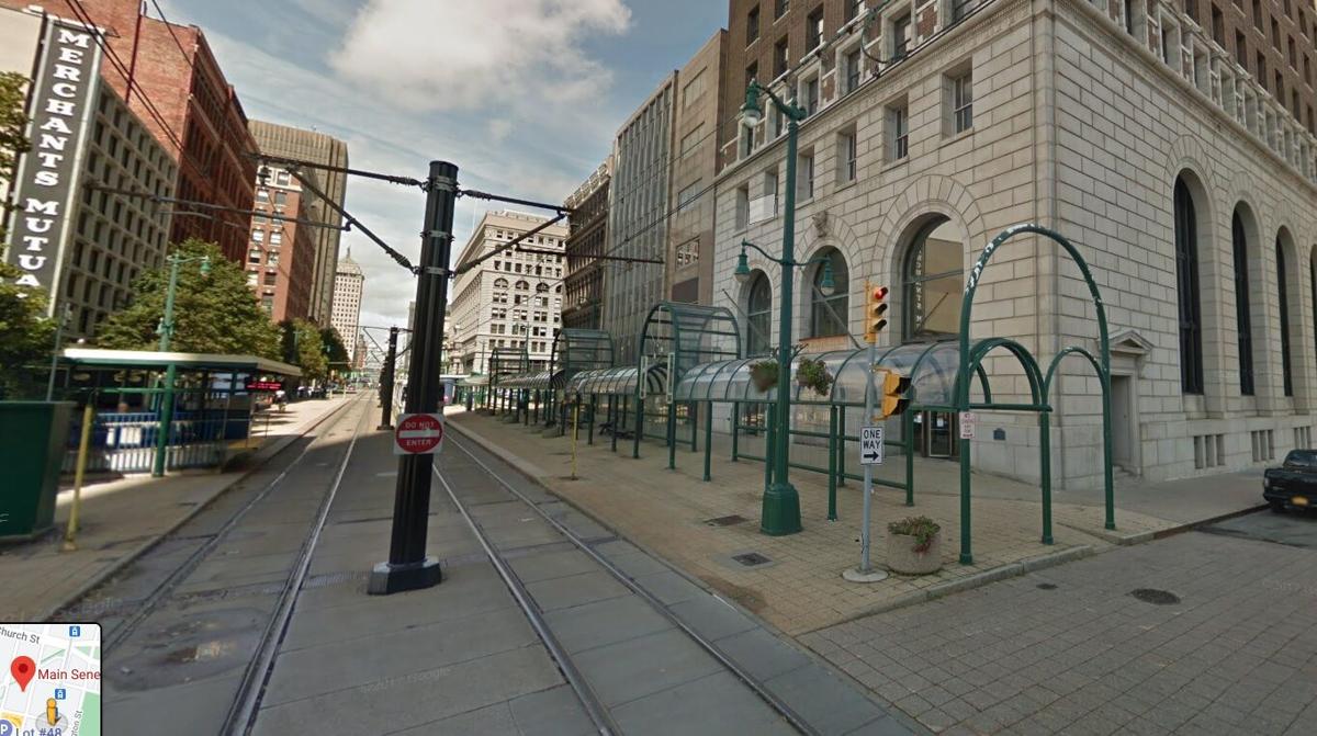Wind Screen Removed From Lower Main Street Will Not Be Missed Local News Buffalonews Com