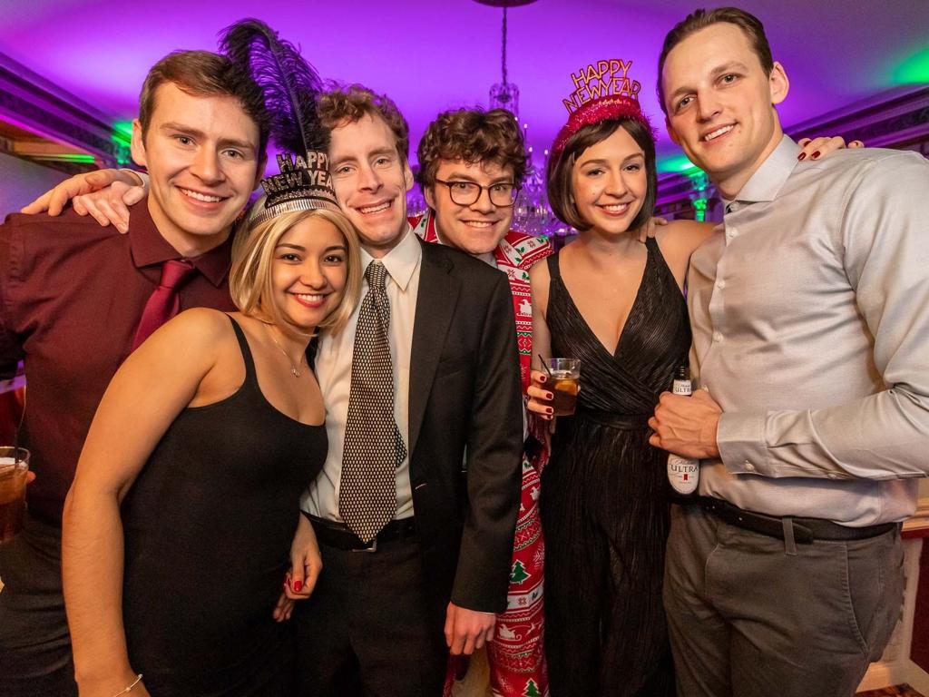 Smiles at Statler City Ice Ball on New Year's Eve ...