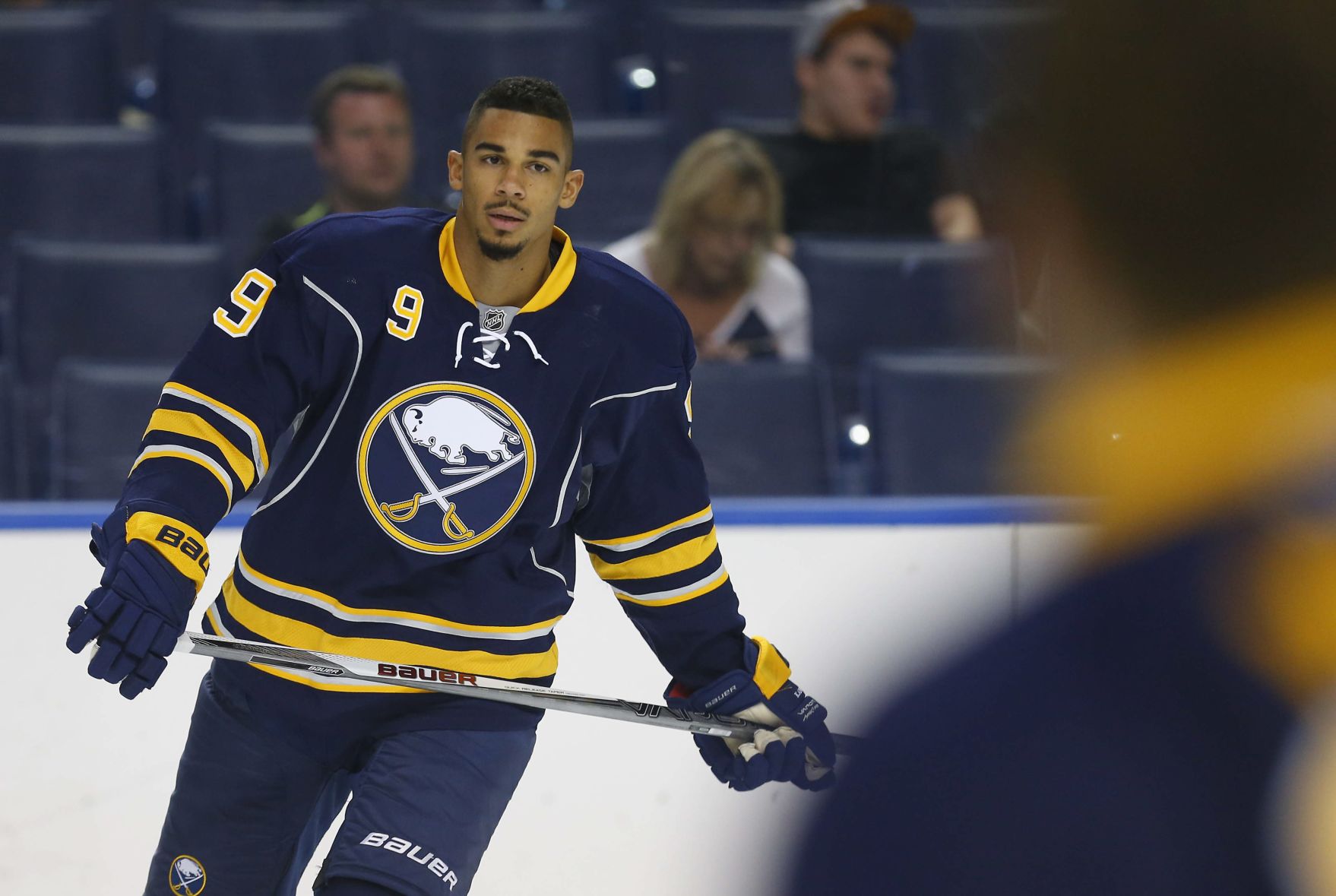 Local TV news runs wild with Evander Kane story in front of hockey