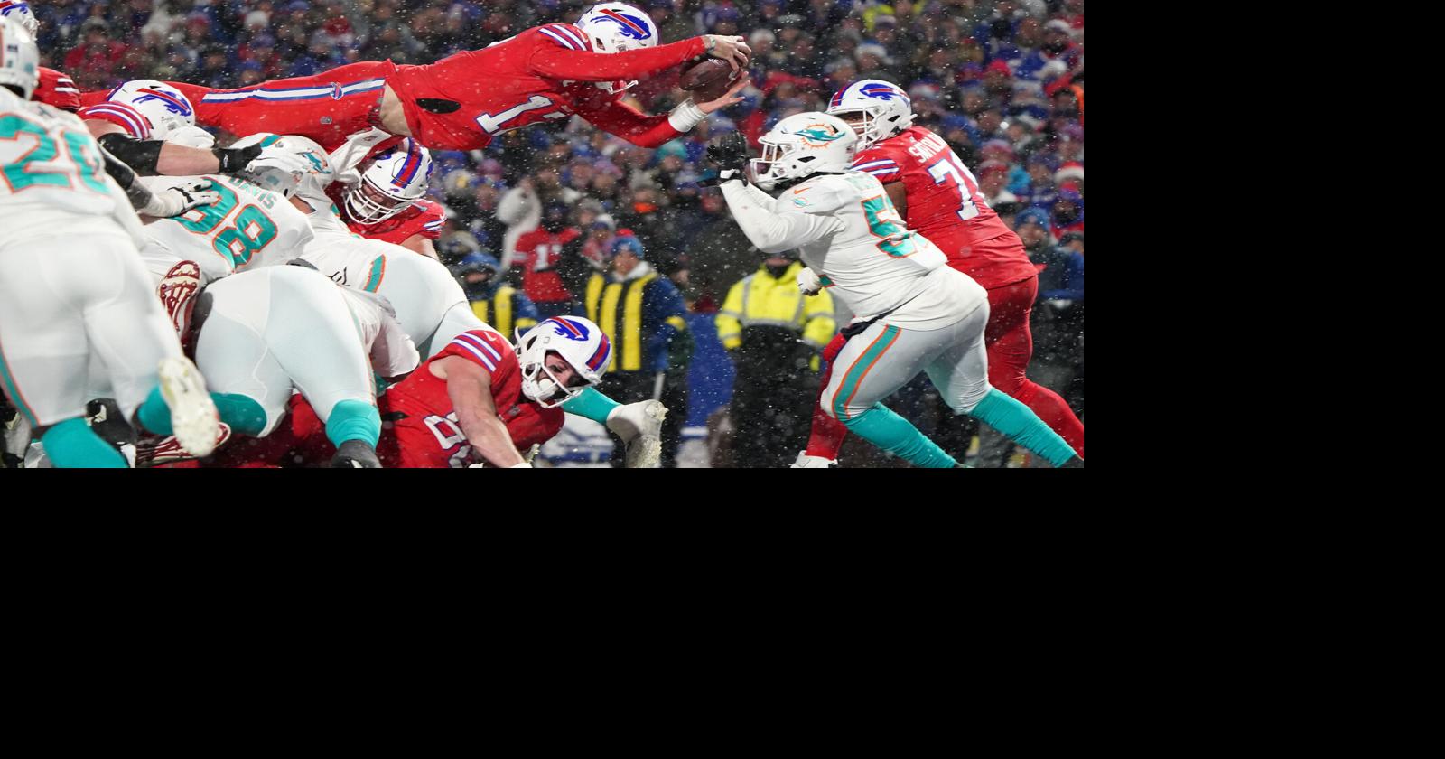 Observations: Josh Allen does his best Superman impression in leading Bills  over Dolphins