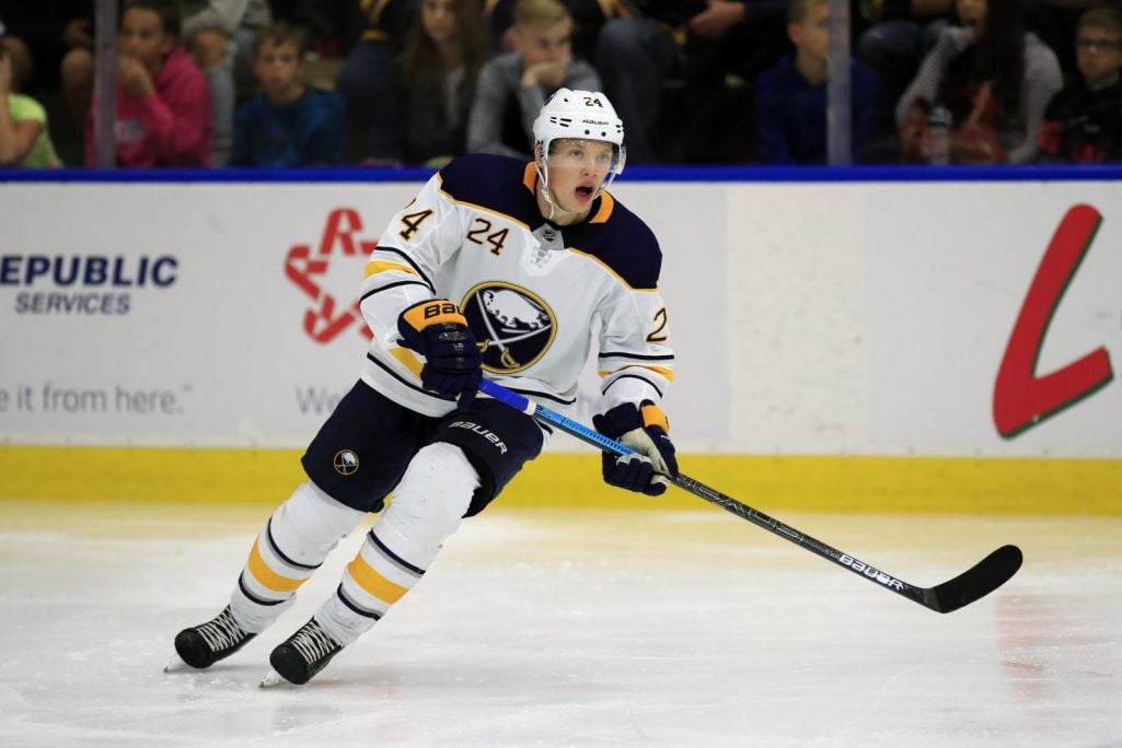 Sabres recall Lawrence Pilut, put Marco 