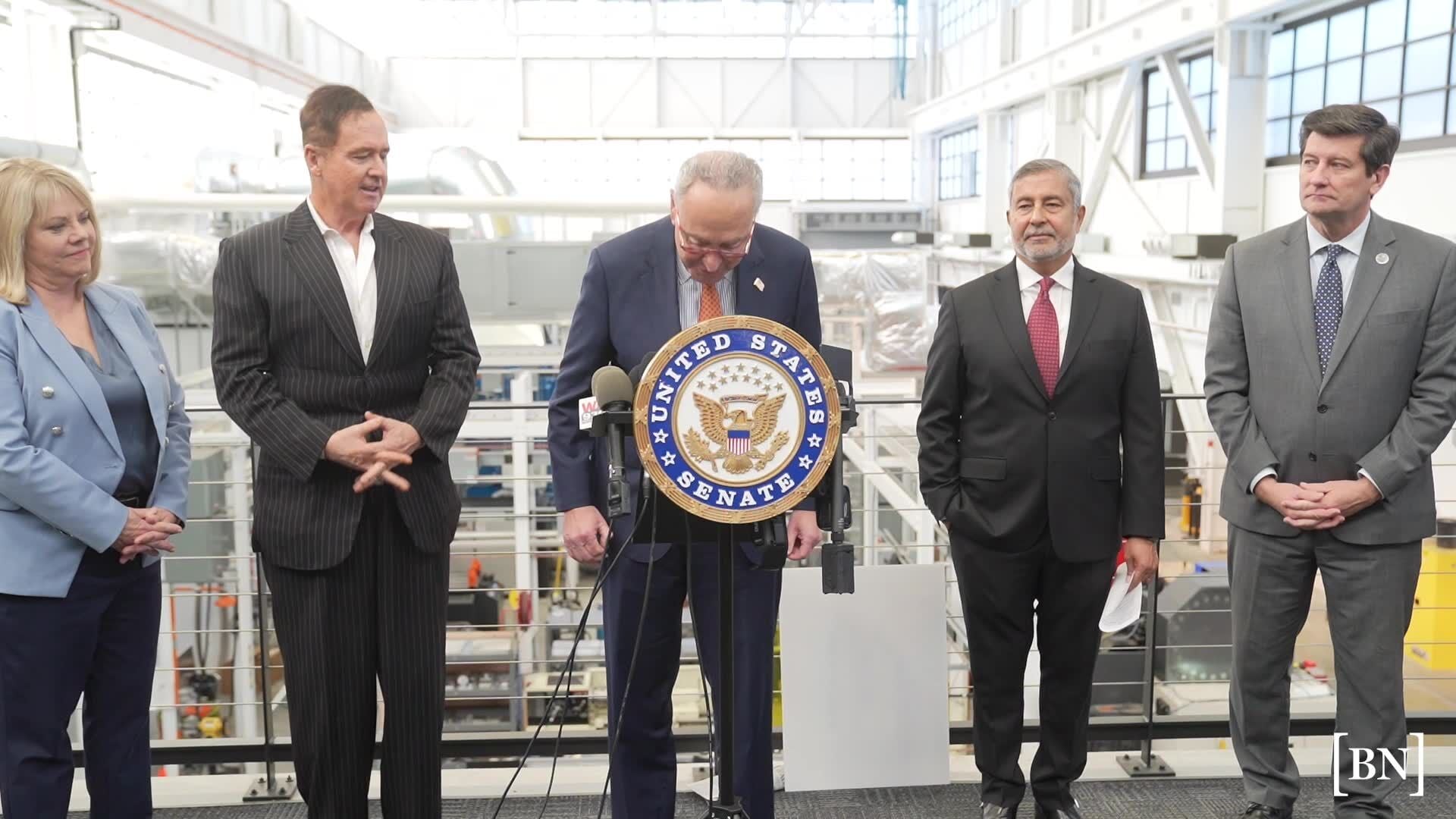 U.S. Sen. Schumer on Tech Hub designation for WNY