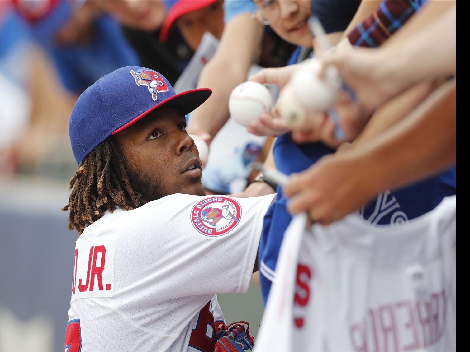 Mike Harrington Bisons Fans Abuzz Thanks To Vladdy Jr Professional Buffalonews Com