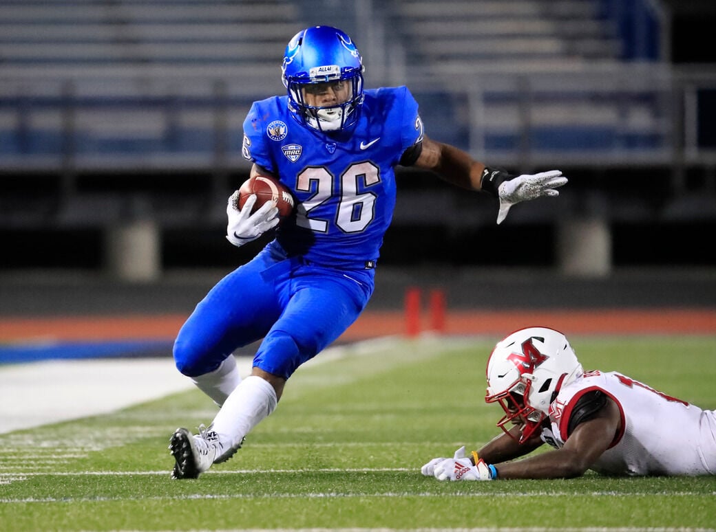 Jaret Patterson shows off some speed, catching ability at UB pro day | Buffalo Bills News | NFL | buffalonews.com