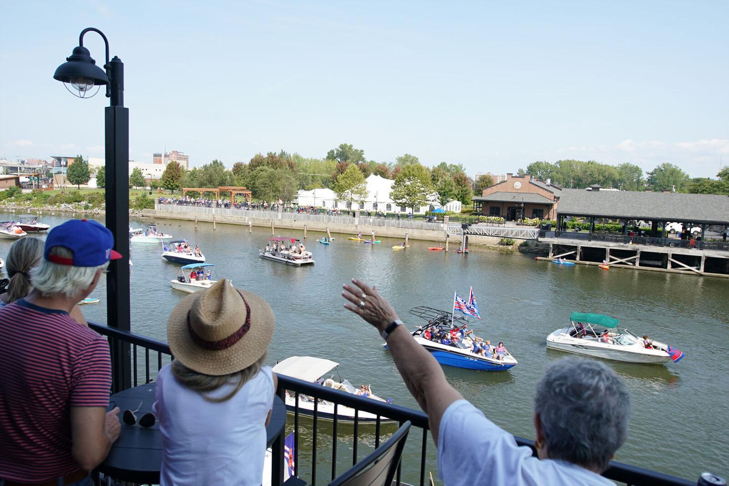 Bills Mafia Boat Parade