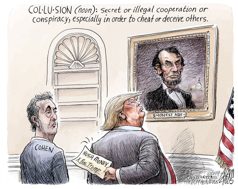 Adam Zyglis: Dishonest Don