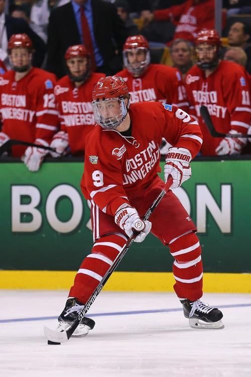 photo Jack Eichel Boston University Hockey road to the nhl draft jack eichel