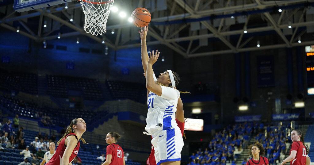 Photos: UB defeats D'Youville 81-54, in women's exhibition basketball game