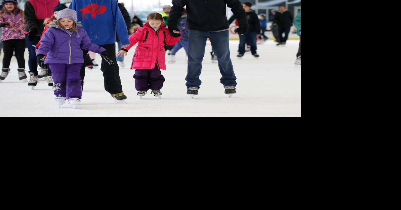 Lace up for open skating at these Buffalo-area rinks