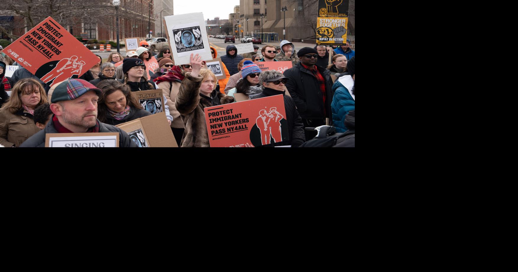 Protesters call for change after death of refugee in Buffalo
