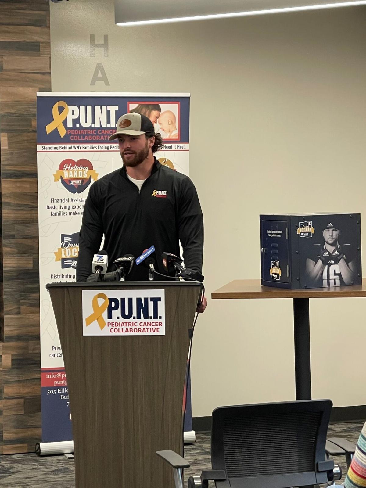 Bills Make Me Wanna Give: Dawson Knox thanks fans who donated to P.U.N.T.  in honor of his brother