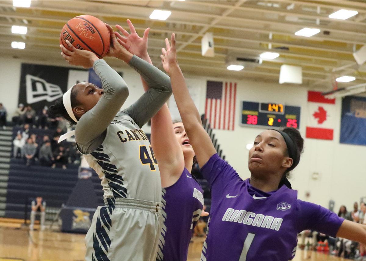Danielle Sanderlin S Double Double Helps Canisius Women S