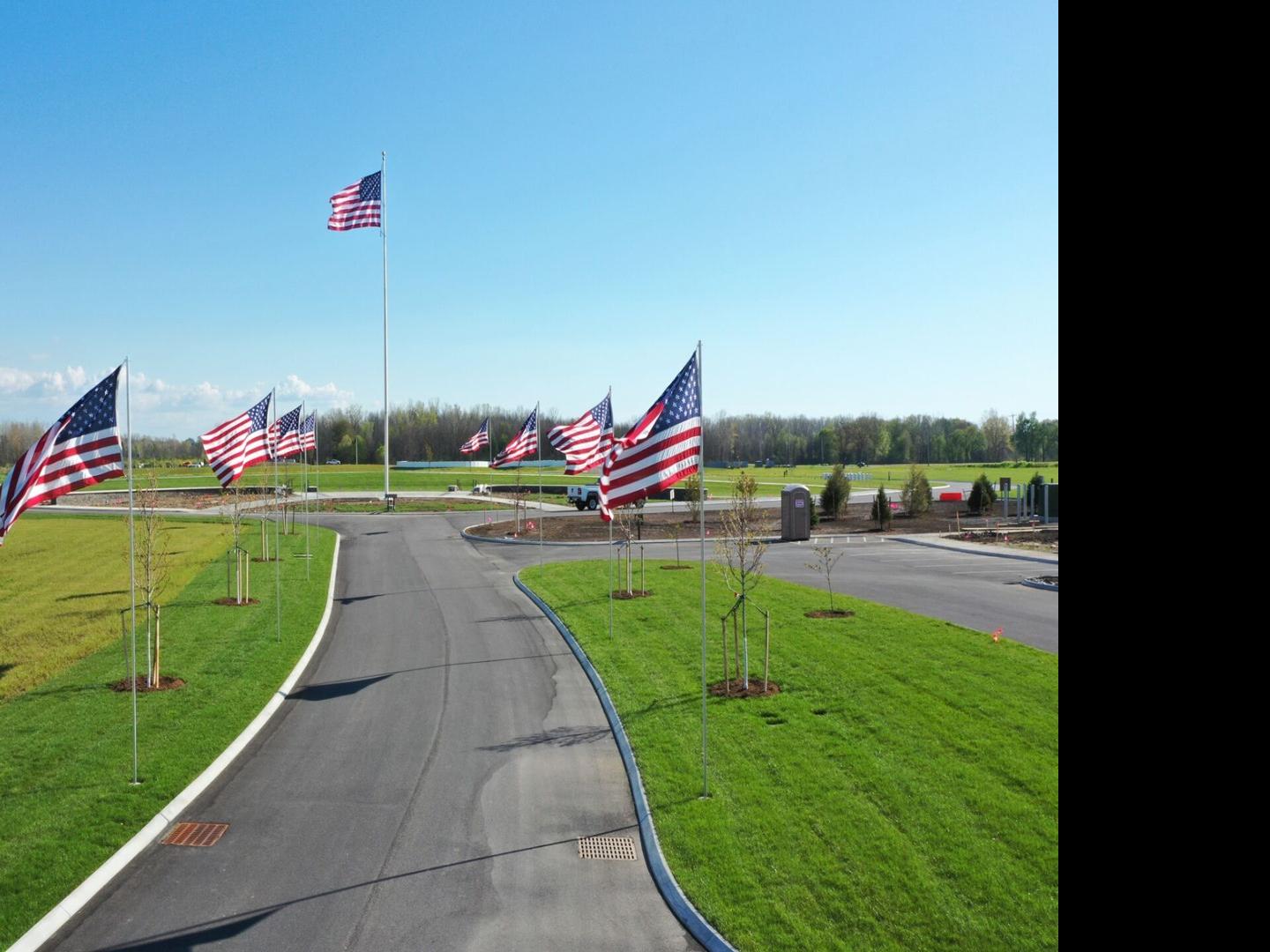 Avenue Of Flags Display At National Cemetery In Pembroke Seeks Donations Local News Buffalonews Com