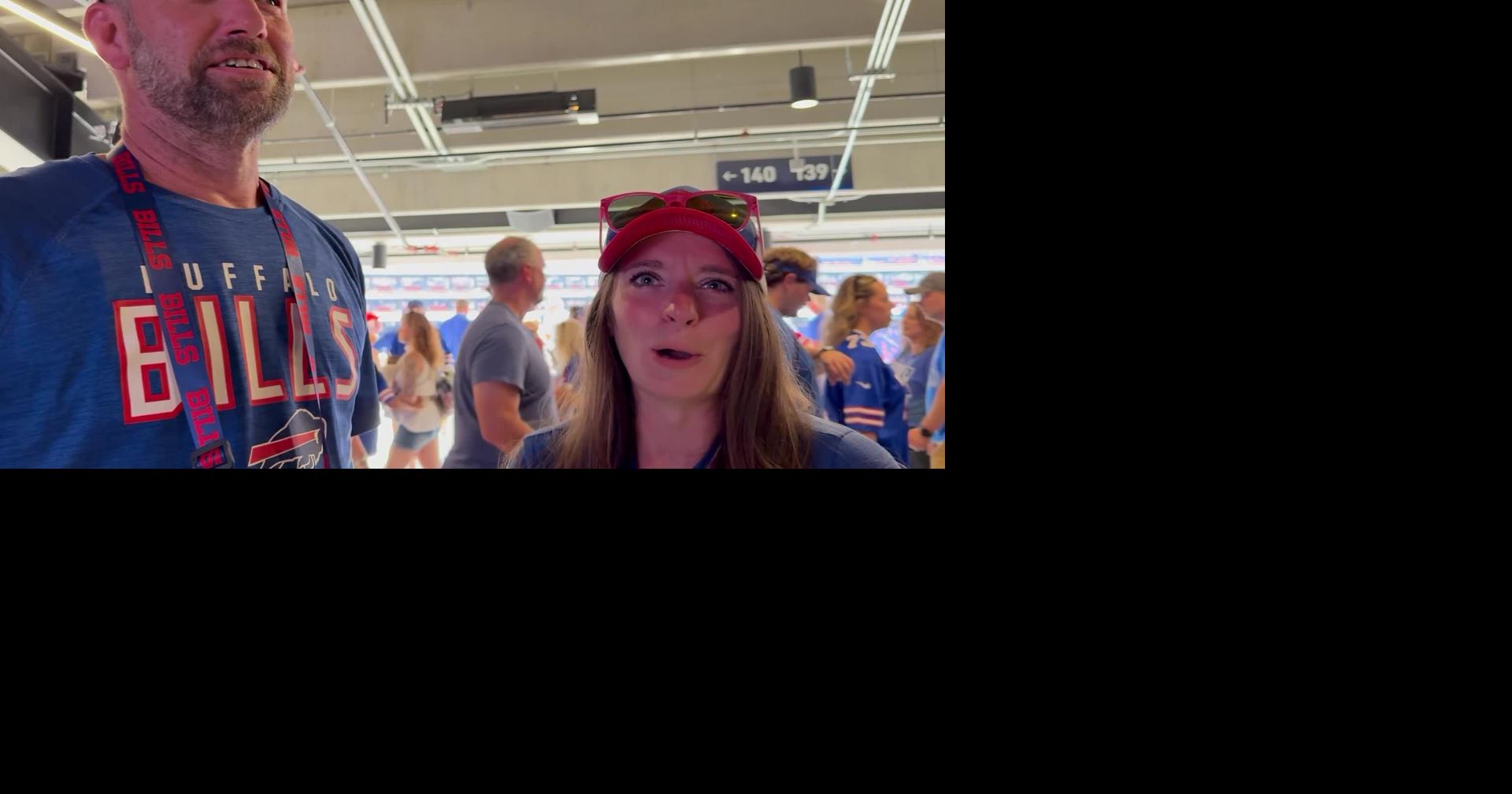 Bills fans react to the new Highmark Stadium