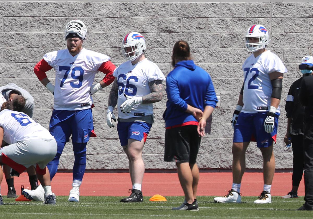 Offensive line work