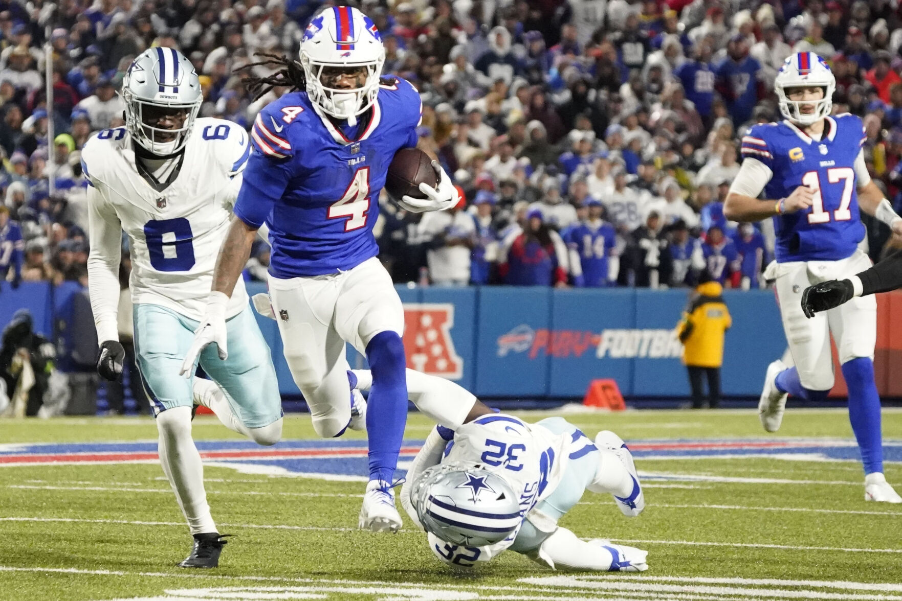 James Cook Dices Up Dallas Cowboys In Buffalo Bills' Win