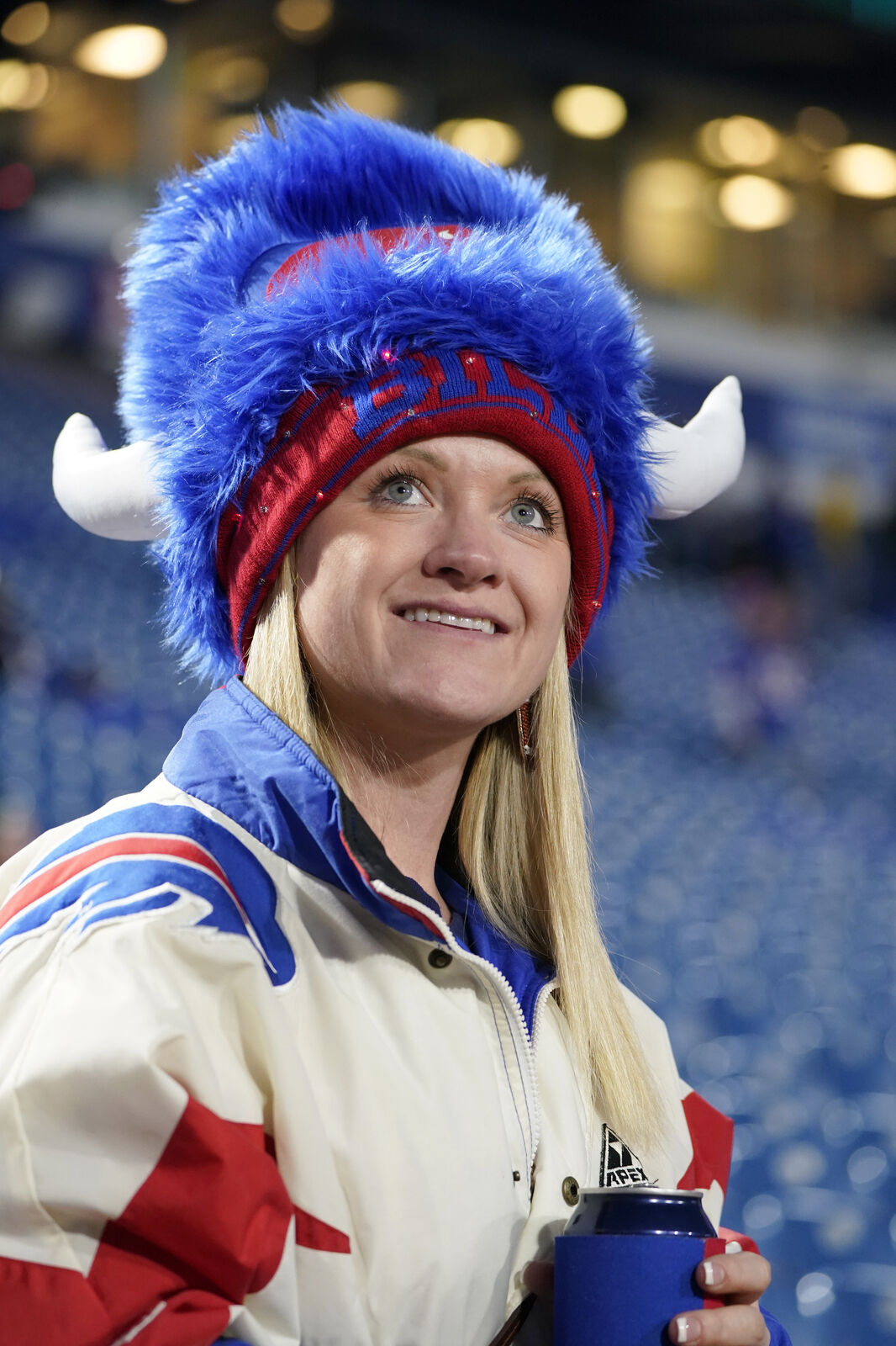 buffalo bills winter trapper hat