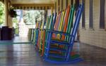 Rocking chairs Hotel Lenhart
