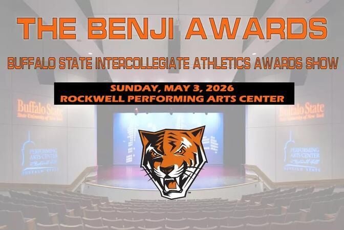 The Benji Awards to celebrate 2025-26 in Buffalo State Athletics to be held May 3