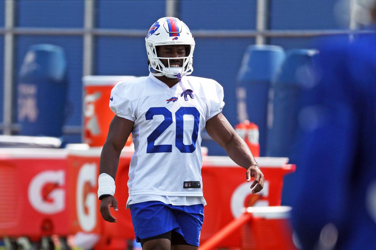 Buffalo Bills running back Zack Moss among inactives for season opener