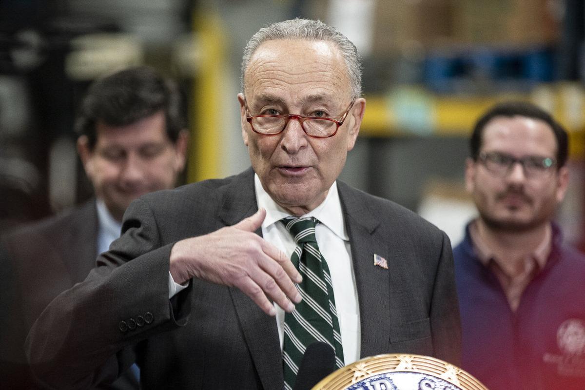 SCHUMER ATTENDS THE BUFFALO BILLS' 2023