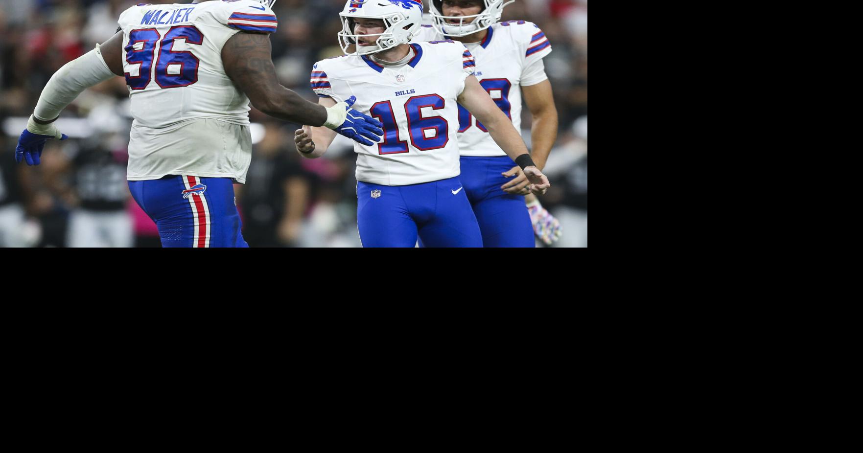 Bills notebook: Tyler Bass' streak continues with 4 field goals in win over Raiders
