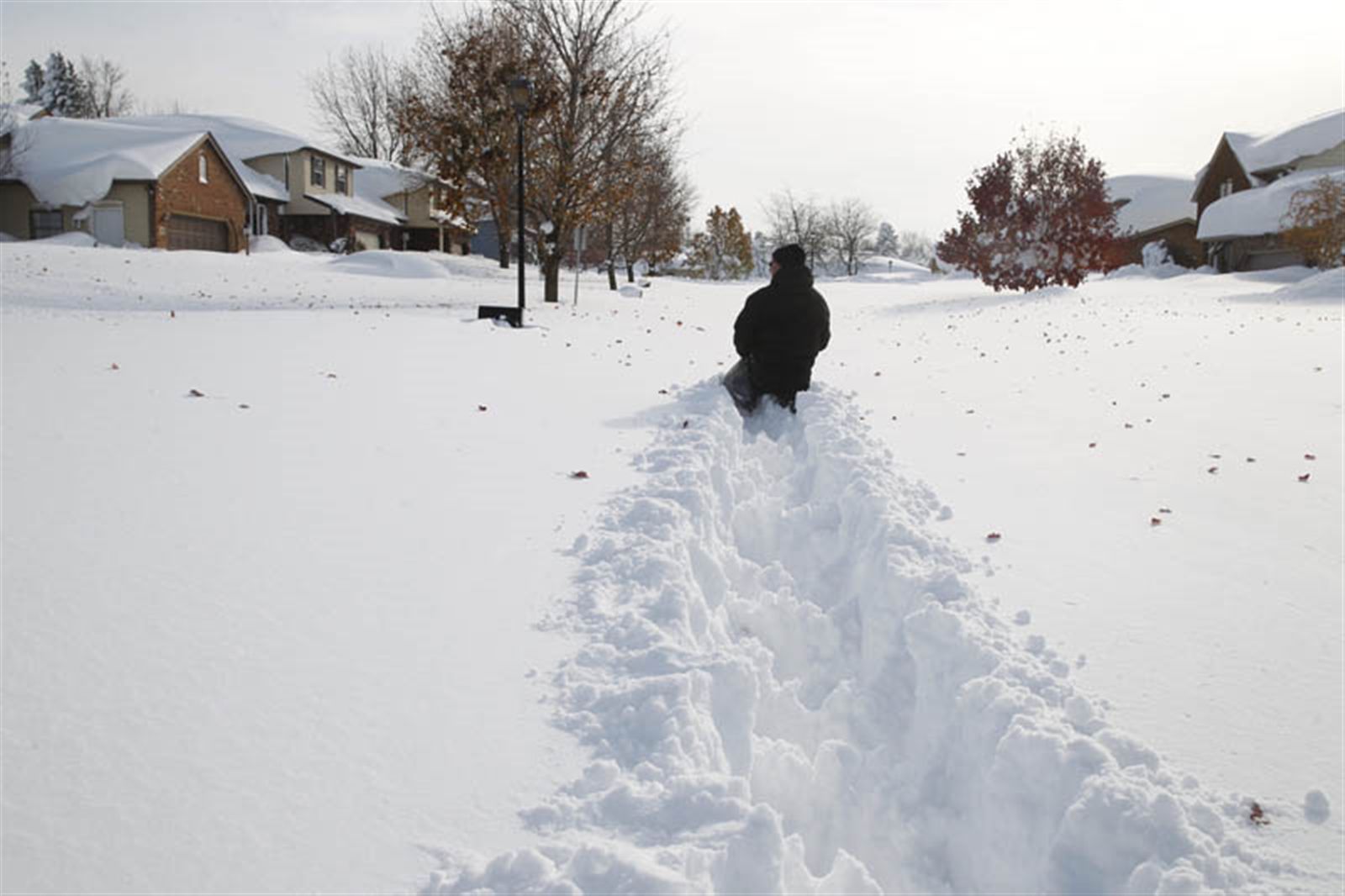 Before and after: The 2014 Wall of Snow