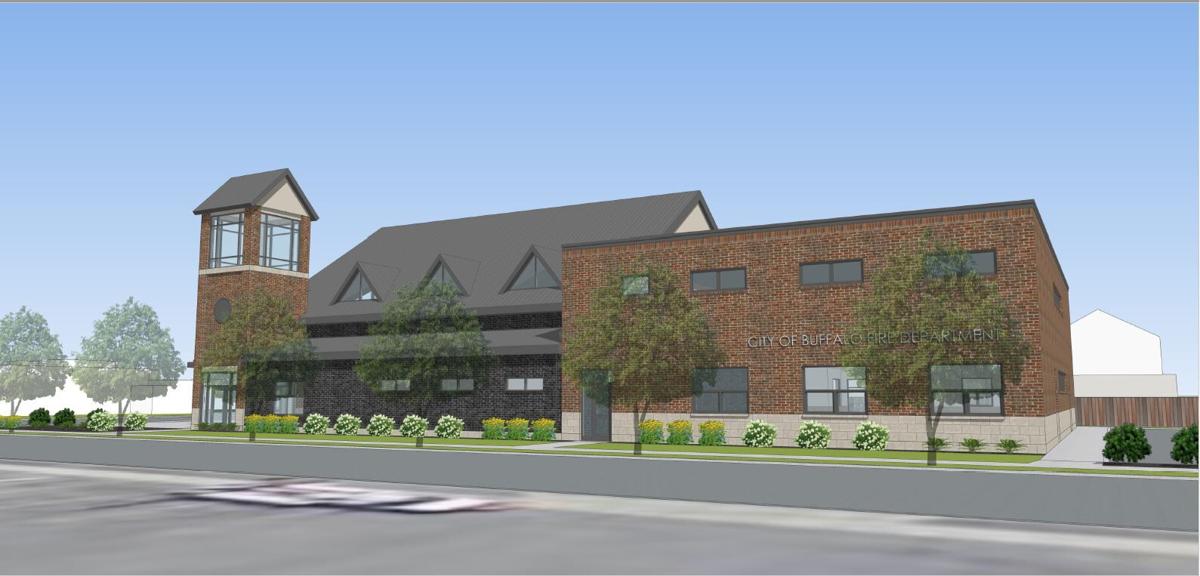 Engine 25-new firehouse rendering